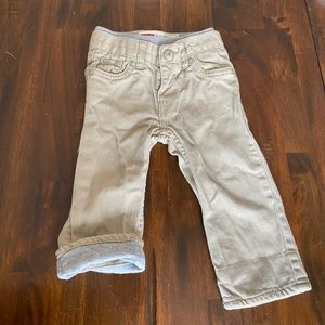 Baby Levi Khaki Jeans 12M
